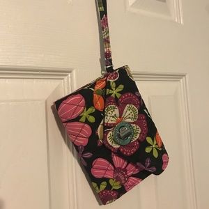 Genuine Vera Bradley wrist wallet/purse